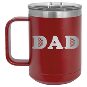 Golf Dad 15 oz Mug | Maroon