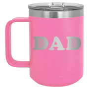 Golf Dad 15 oz Mug | Pink