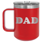 Golf Dad 15 oz Mug | Red