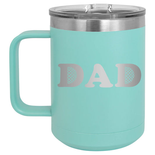 Golf Dad 15 oz Mug | Teal