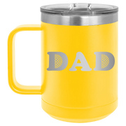 Golf Dad 15 oz Mug | Yellow