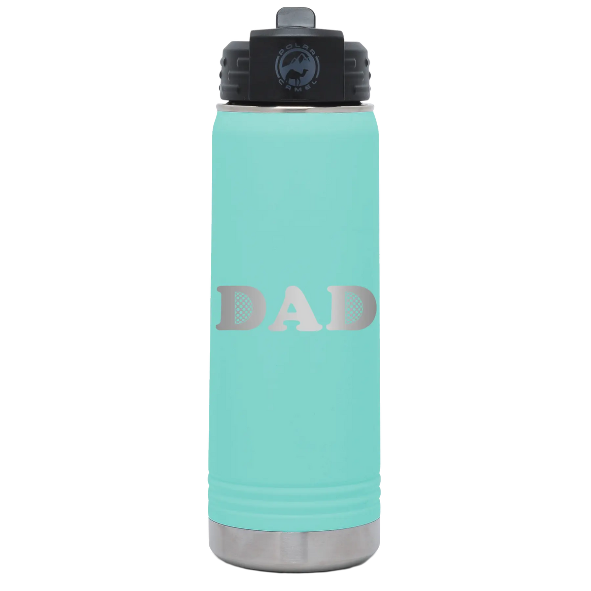 Golf Dad 20 oz Water Bottle | Teal