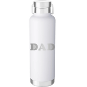 Golf Dad 24 oz Water Bottle | White