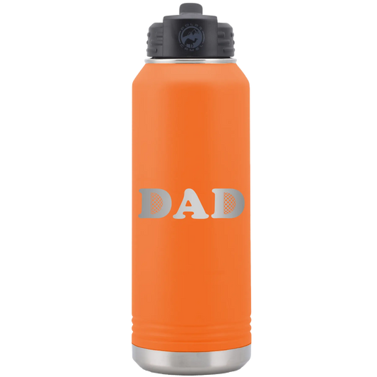 Golf Dad 32 oz Water Bottle | Orange