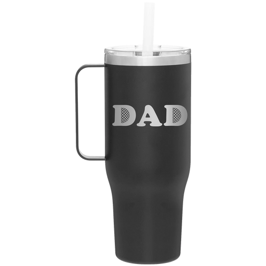 Golf Dad 40 oz Tumbler Mug | Black