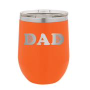 Golf Dad Wine Cup | Orange