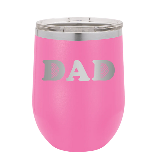 Golf Dad Wine Cup | Pink