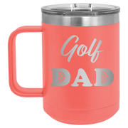 Golf Dad2 15 oz Mug | Coral