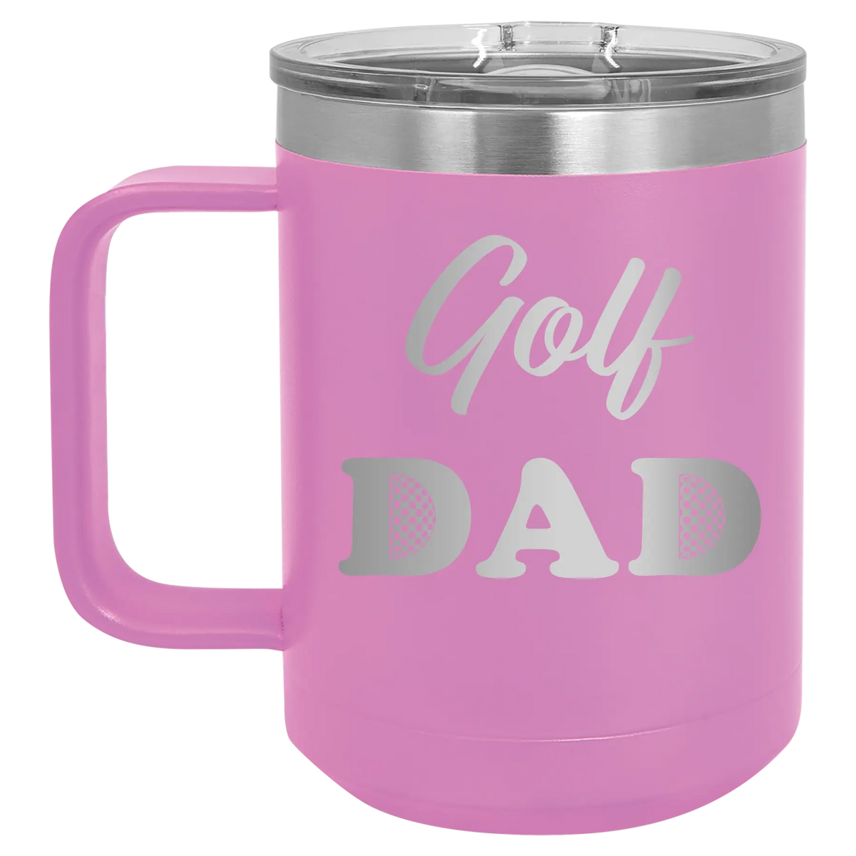 Golf Dad2 15 oz Mug | Light Purple