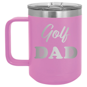 Golf Dad2 15 oz Mug | Light Purple