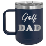 Golf Dad2 15 oz Mug | Navy
