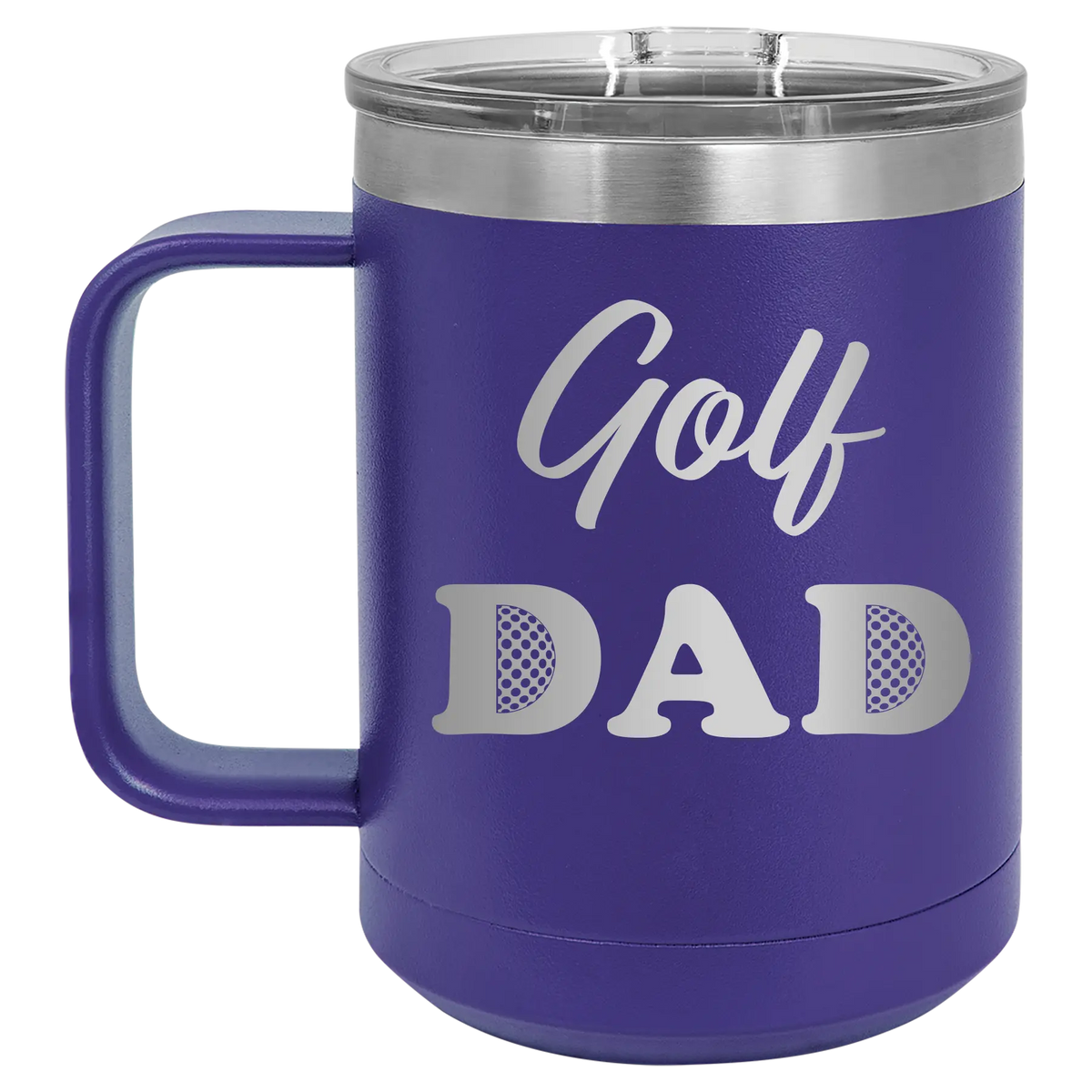 Golf Dad2 15 oz Mug | Purple