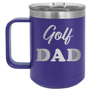 Golf Dad2 15 oz Mug | Purple
