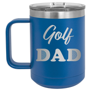 Golf Dad2 15 oz Mug | Royal Blue