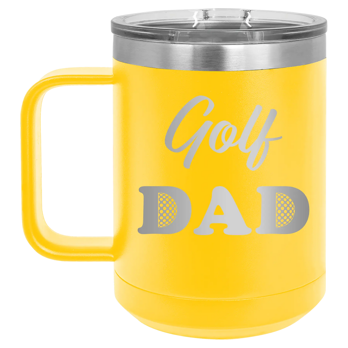 Golf Dad2 15 oz Mug | Yellow