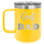 Golf Dad2 15 oz Mug | Yellow