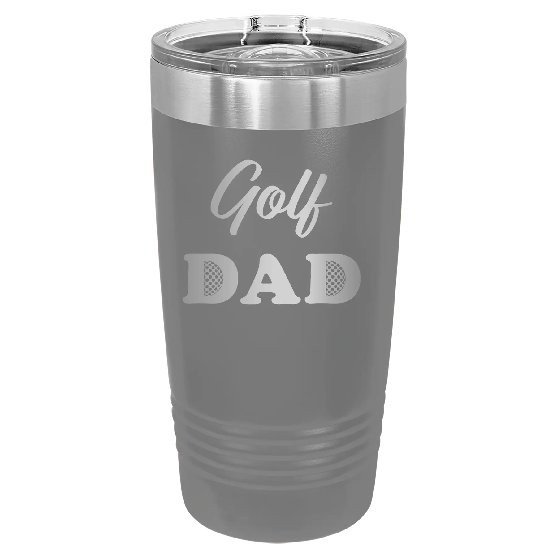 Golf Dad2 20 oz Tumbler | Dark Gray