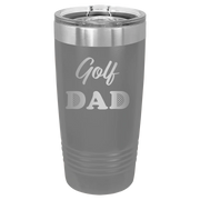 Golf Dad2 20 oz Tumbler | Dark Gray