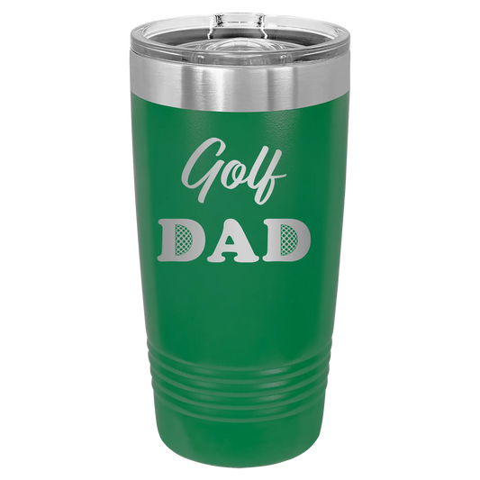 Golf Dad2 20 oz Tumbler | Green
