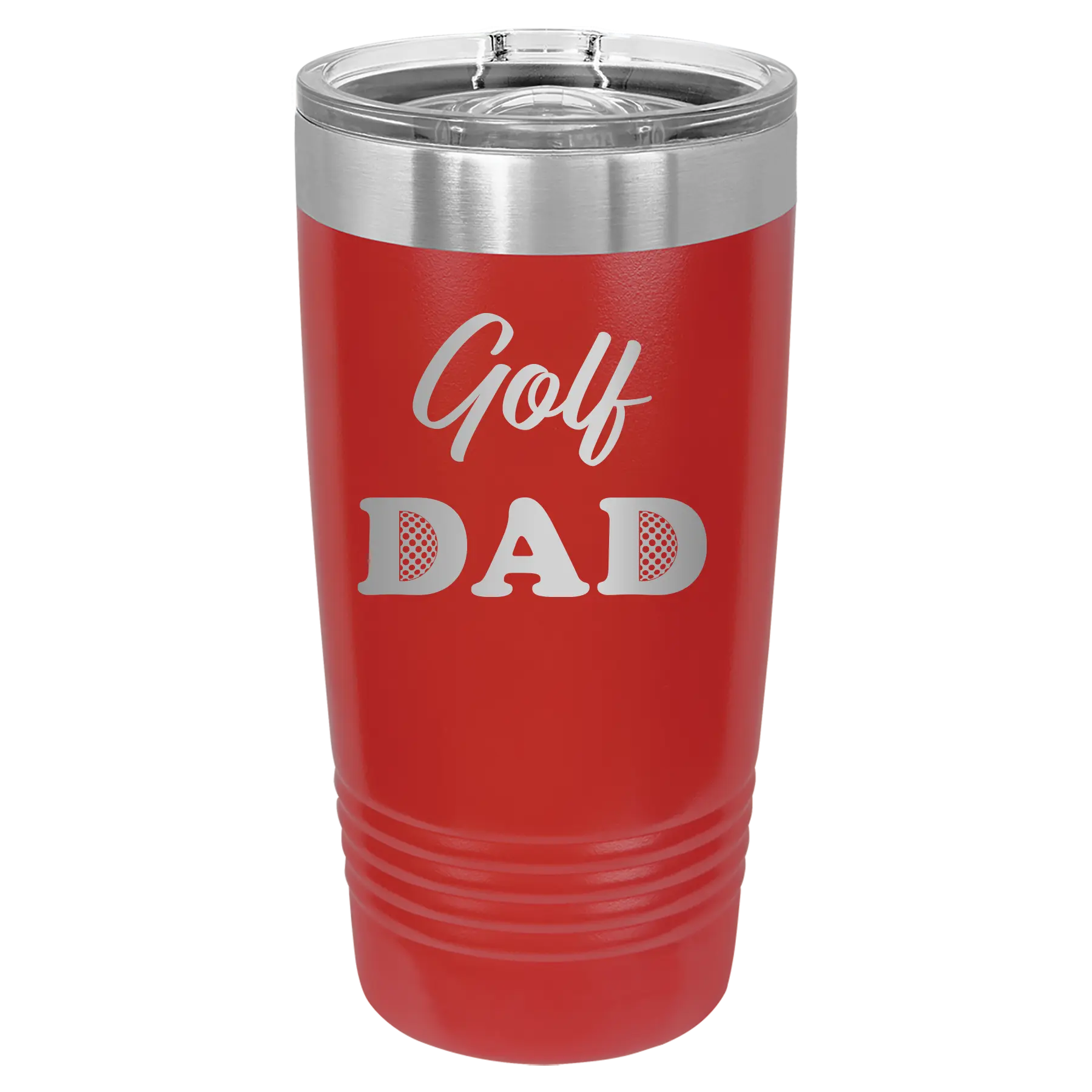 Golf Dad2 20 oz Tumbler | Red