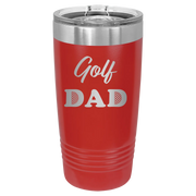 Golf Dad2 20 oz Tumbler | Red