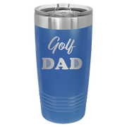 Golf Dad2 20 oz Tumbler | Royal Blue