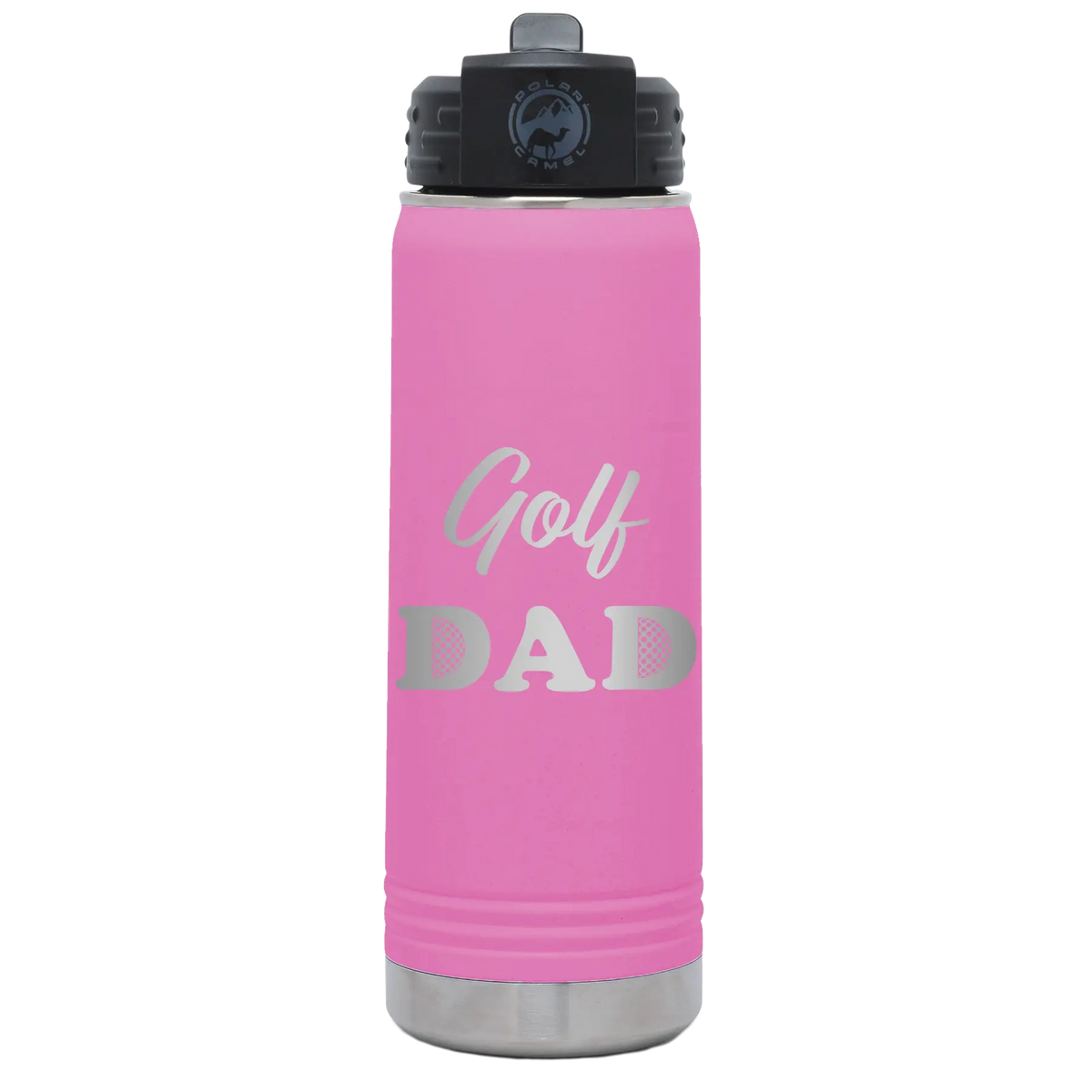 Golf Dad2 20 oz Water Bottle | Light Purple