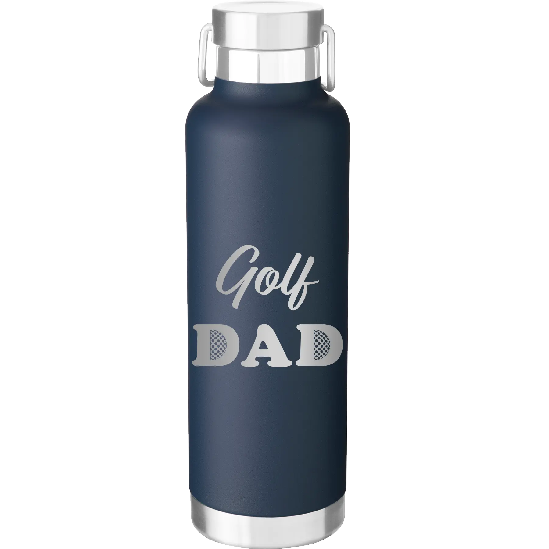 Golf Dad2 24 oz Water Bottle | Navy
