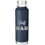 Golf Dad2 24 oz Water Bottle | Navy