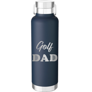 Golf Dad2 24 oz Water Bottle | Navy