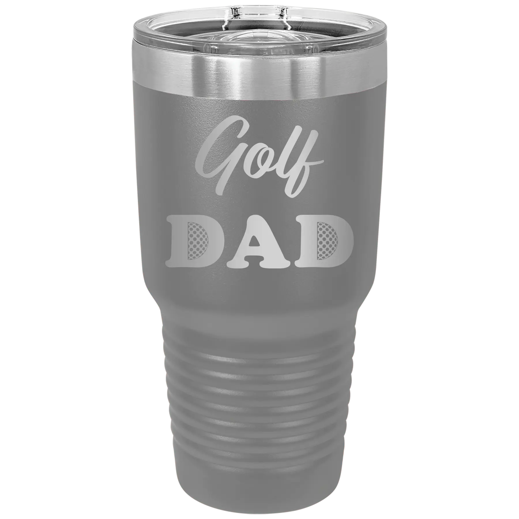 Golf Dad2 30 oz Tumbler | Dark Gray