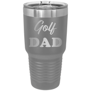 Golf Dad2 30 oz Tumbler | Dark Gray