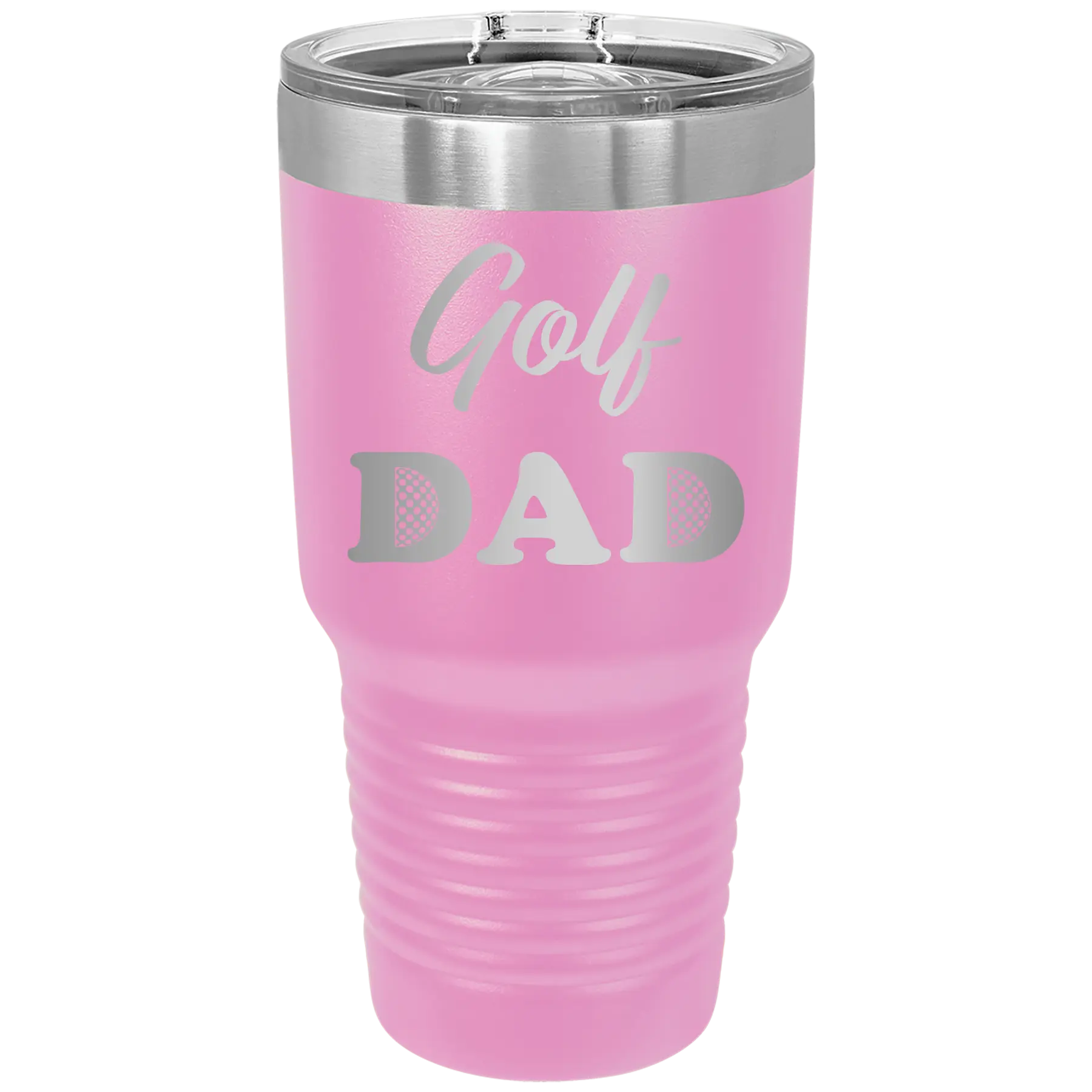 Golf Dad2 30 oz Tumbler | Light Purple