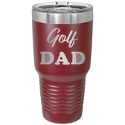 Golf Dad2 30 oz Tumbler | Maroon