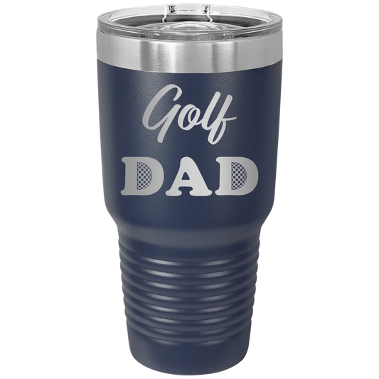 Golf Dad2 30 oz Tumbler | Navy