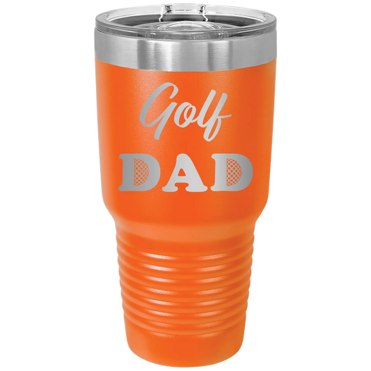 Golf Dad2 30 oz Tumbler | Orange