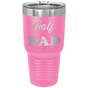 Golf Dad2 30 oz Tumbler | Pink