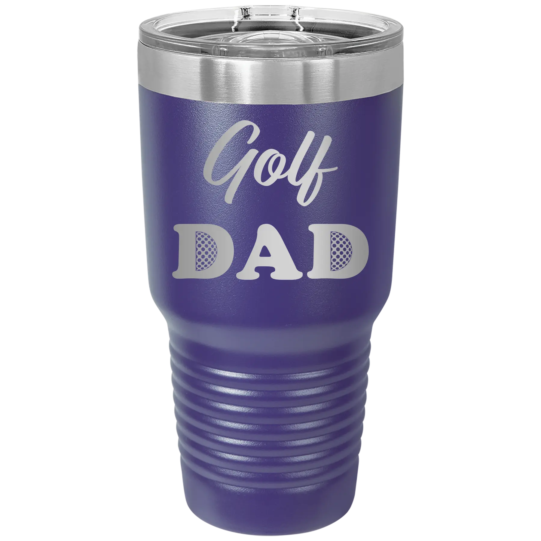 Golf Dad2 30 oz Tumbler | Purple