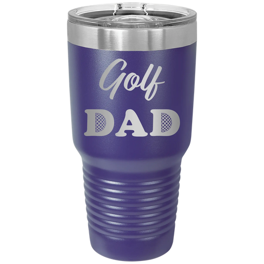 Golf Dad2 30 oz Tumbler | Purple