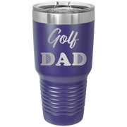 Golf Dad2 30 oz Tumbler | Purple