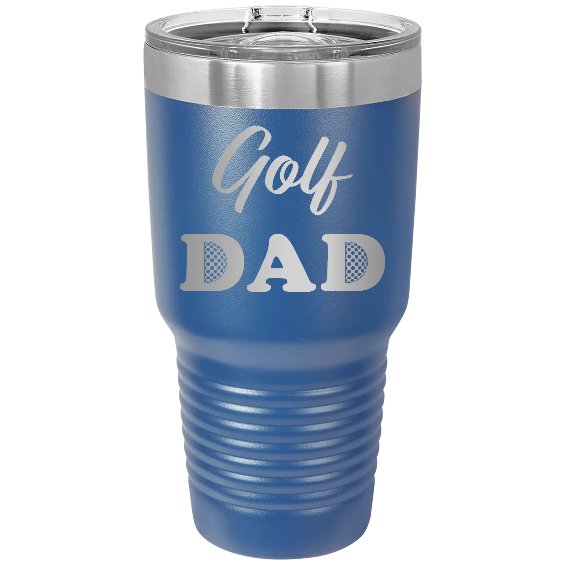 Golf Dad2 30 oz Tumbler | Royal Blue