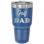 Golf Dad2 30 oz Tumbler | Royal Blue