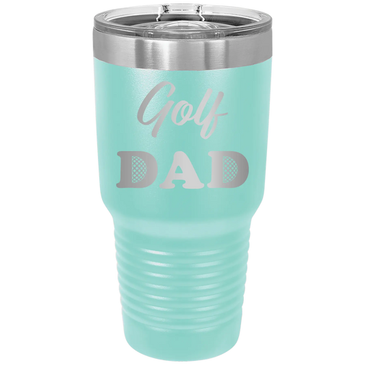 Golf Dad2 30 oz Tumbler | Teal