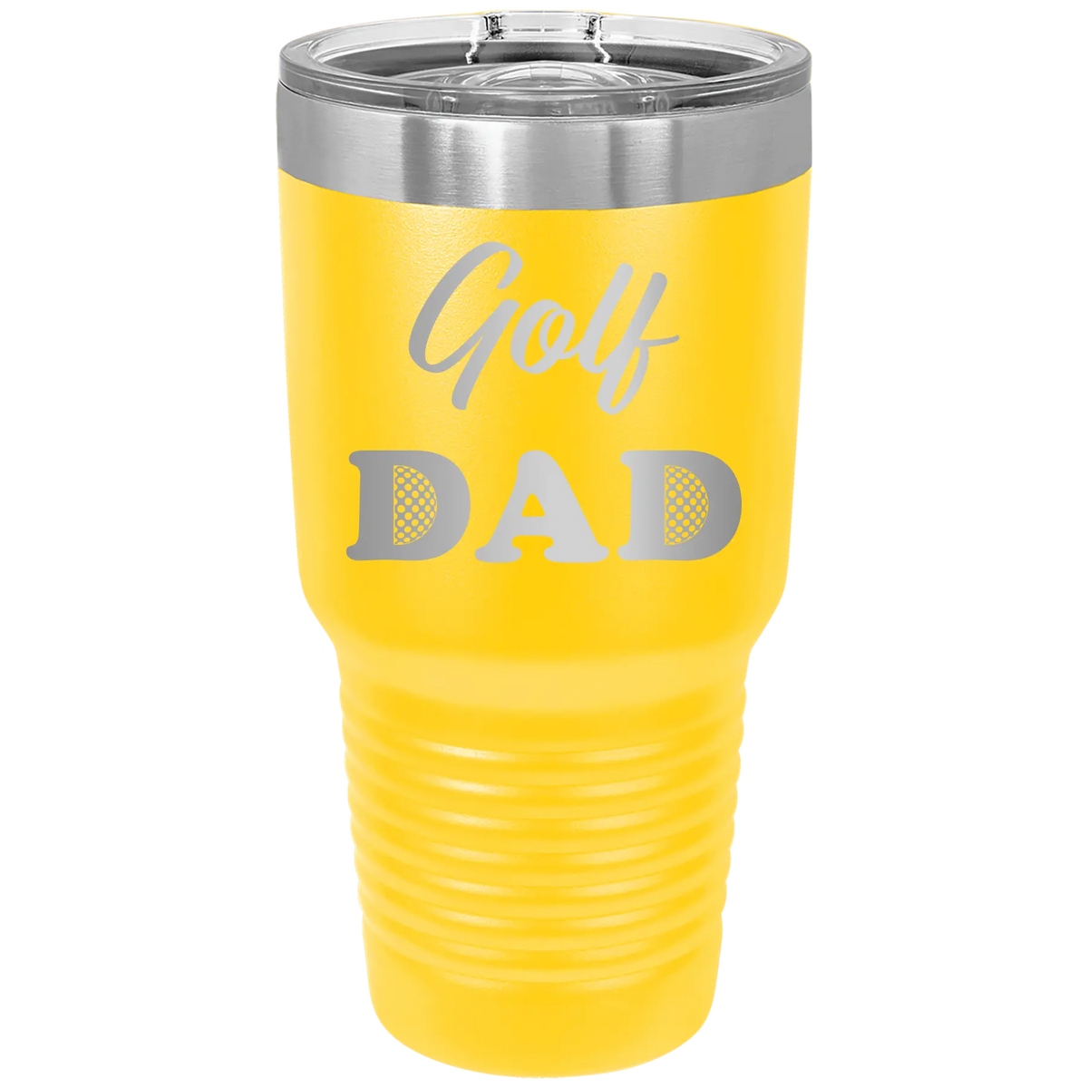 Golf Dad2 30 oz Tumbler | Yellow