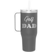 Golf Dad2 40 oz Tumbler Mug | Slate