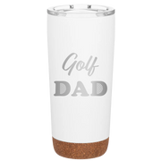 Golf Dad2 20 oz Tumbler | White