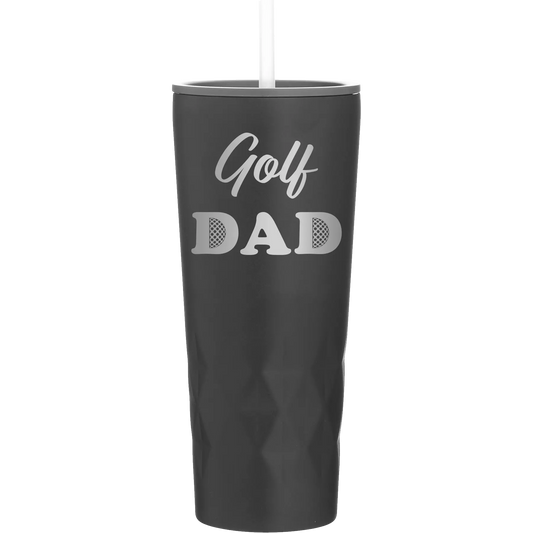 Golf Dad2 20.9 oz Tumbler | Black