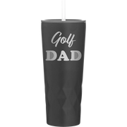 Golf Dad2 20.9 oz Tumbler | Black