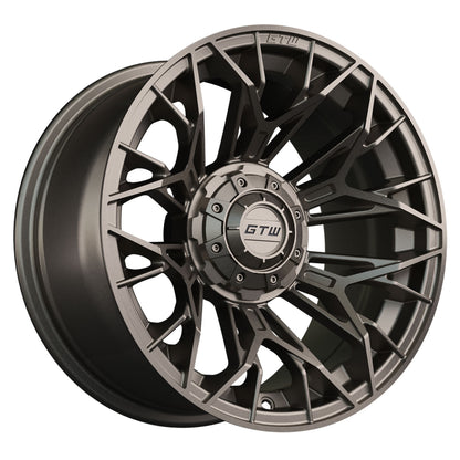 Stellar 14 inch GTW golf cart wheel - Matte Bronze