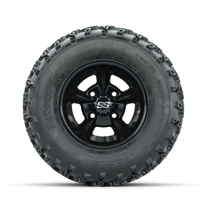 GTW Godfather Black 10 in Wheels with 20x10.00-10 Rogue All Terrain Tires – Full Set